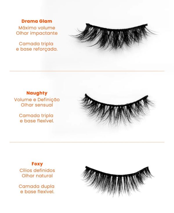 Cílios postiços - Lashes Foxy Mari Maria Makeup - Image 3