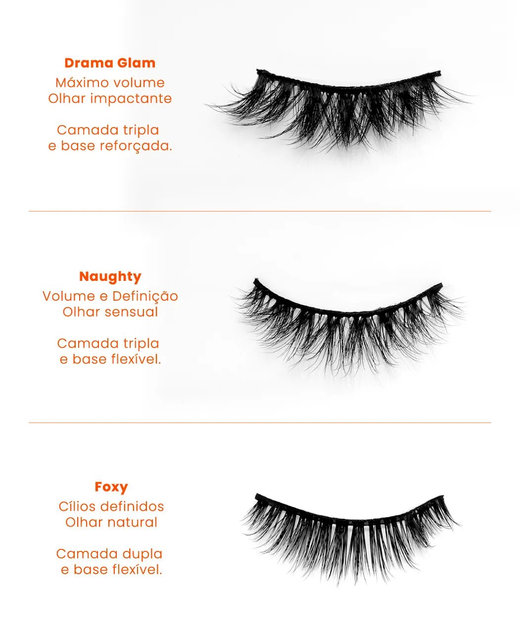Cílios postiços - Lashes Foxy Mari Maria Makeup - Image 3