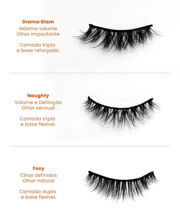 Cílios postiços - Lashes Drama Glam Mari Maria Makeup - Image 3
