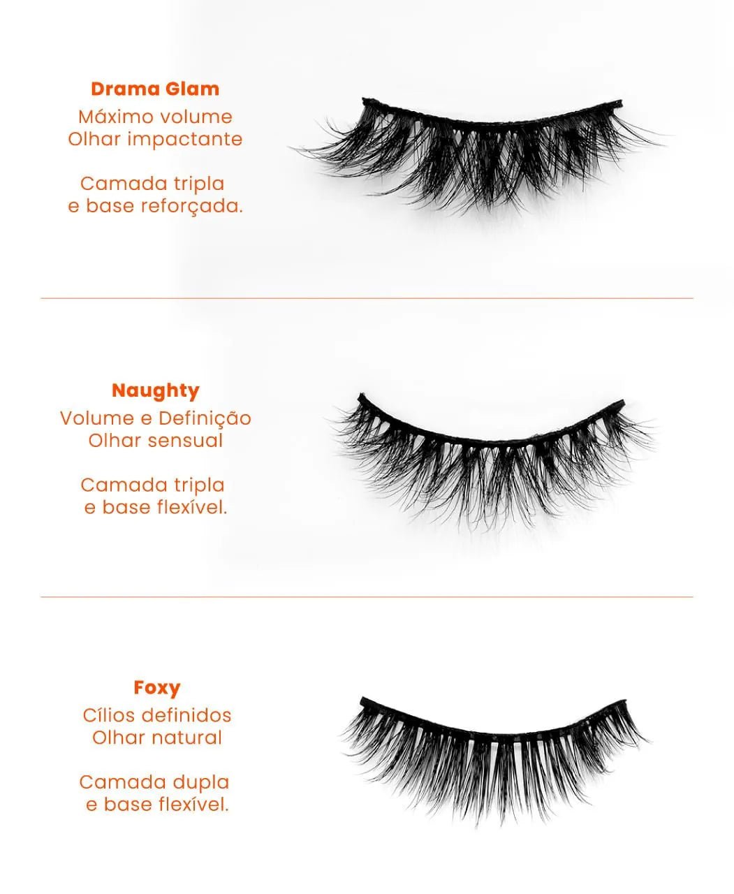 Cílios postiços - Lashes Drama Glam Mari Maria Makeup - Image 3